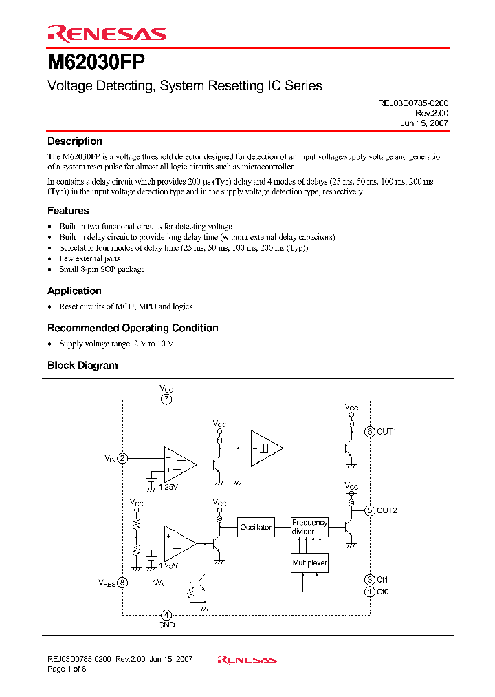 M62030FP_1270281.PDF Datasheet