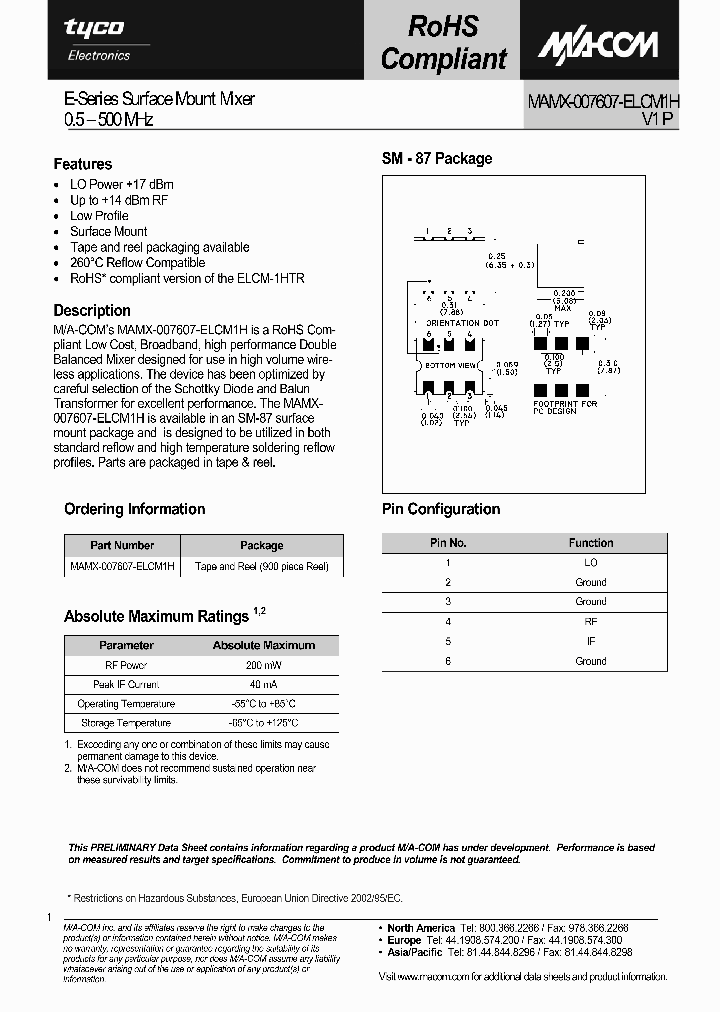 MAMX-007607-ELCM1H_1271954.PDF Datasheet