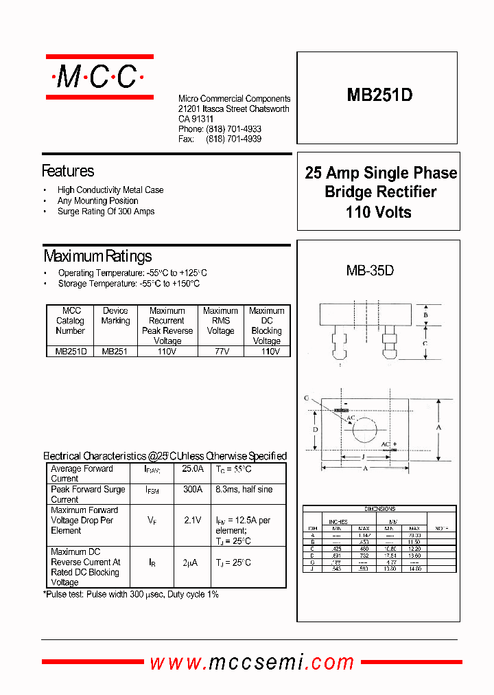 MB251D_1274452.PDF Datasheet