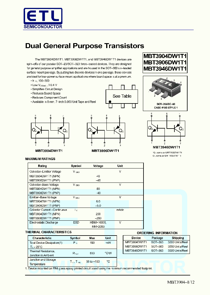 MBT3904DW1T1_1151913.PDF Datasheet