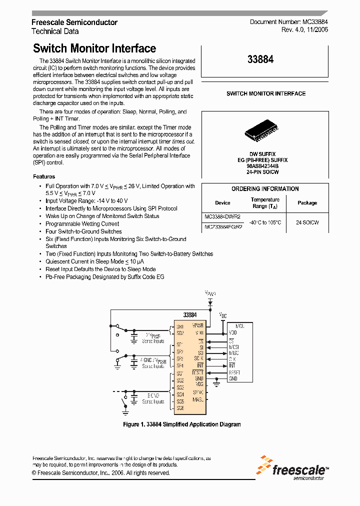 MC33884DWR2_1276353.PDF Datasheet