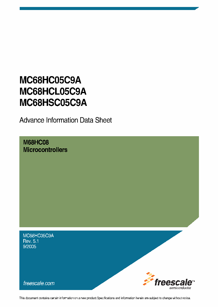 MC68HC05C9A_832390.PDF Datasheet