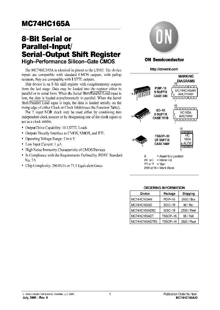 MC74HC165AN_1276987.PDF Datasheet