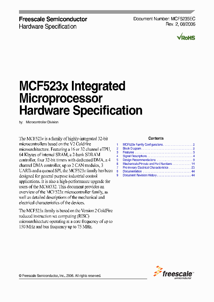 MCF523X06_1277665.PDF Datasheet