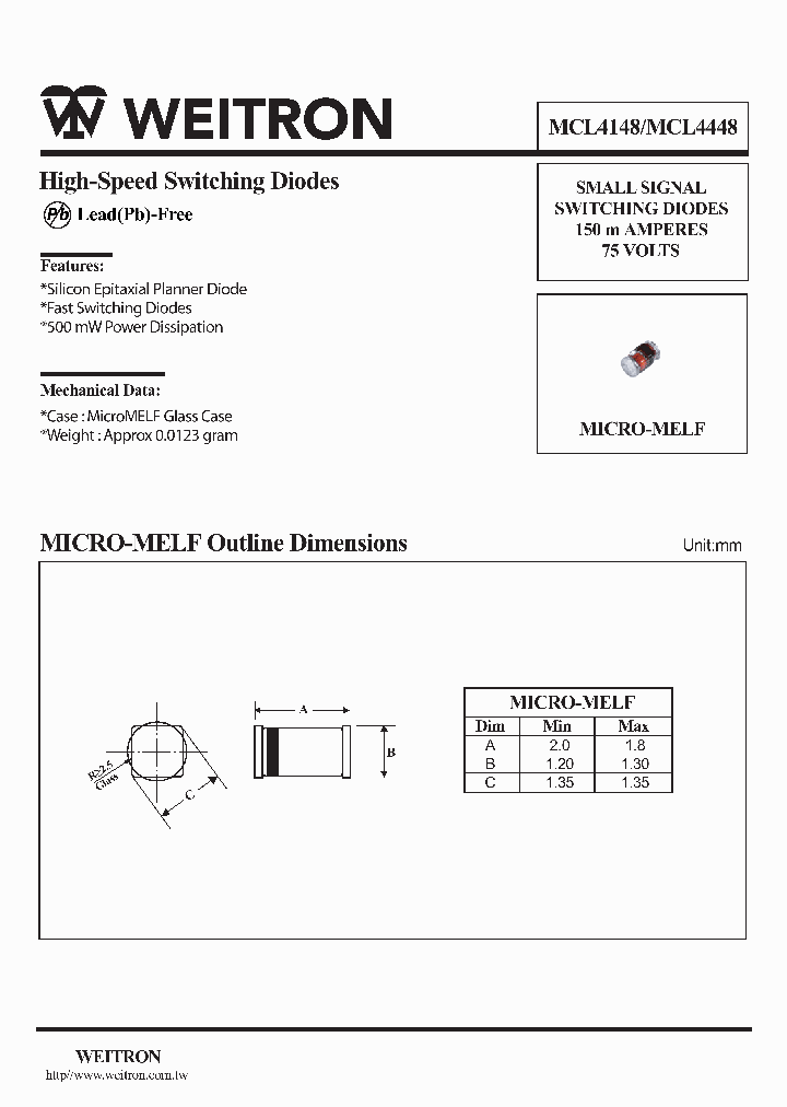 MCL4148_1143650.PDF Datasheet