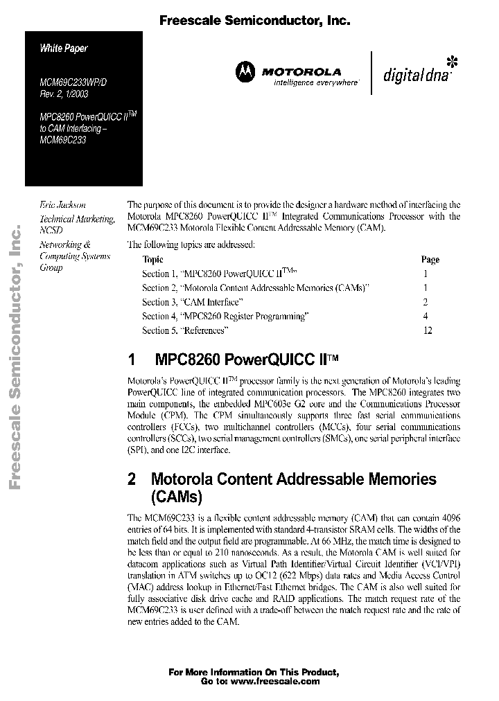 MCM69C233WP_1277859.PDF Datasheet