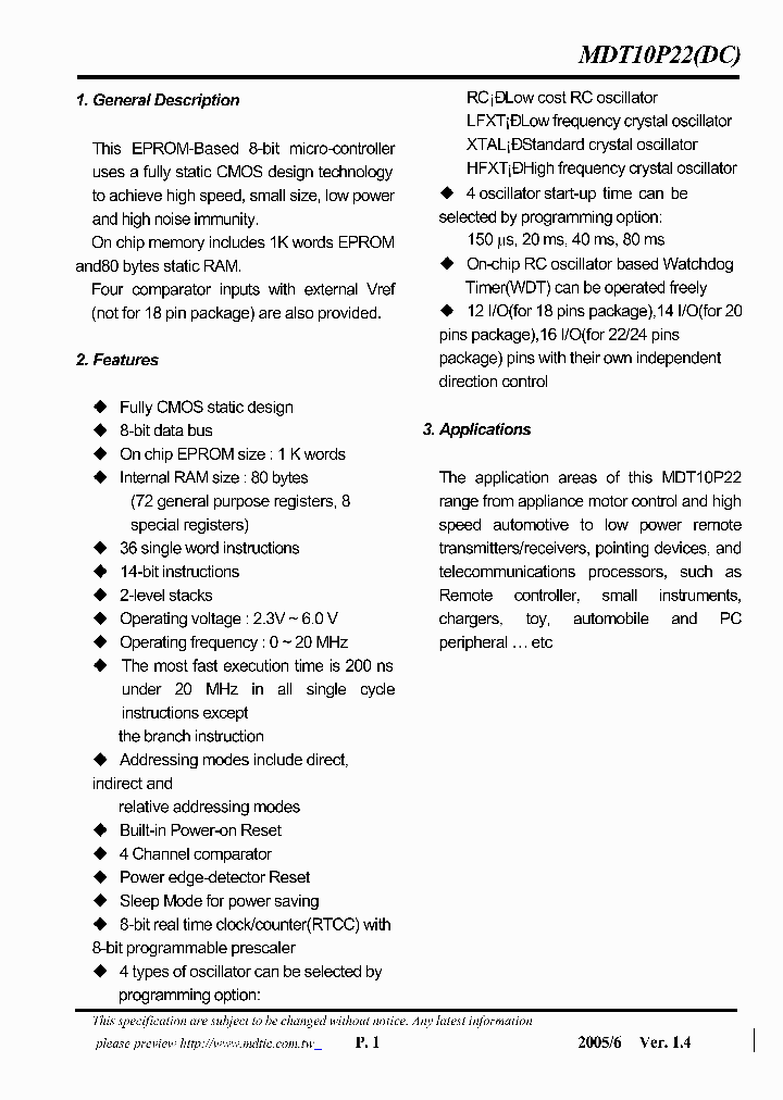 MDT10P22DC_775351.PDF Datasheet