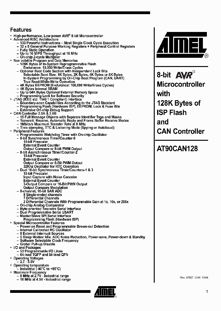 MEGA128CAN_1278356.PDF Datasheet