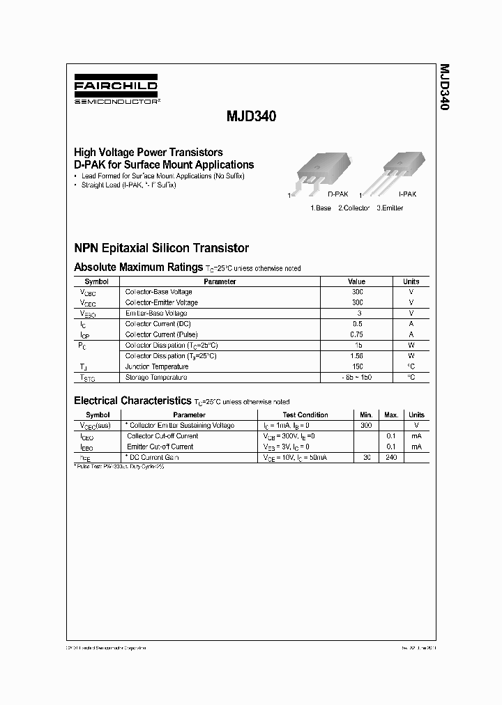 MJD340TF_1279881.PDF Datasheet