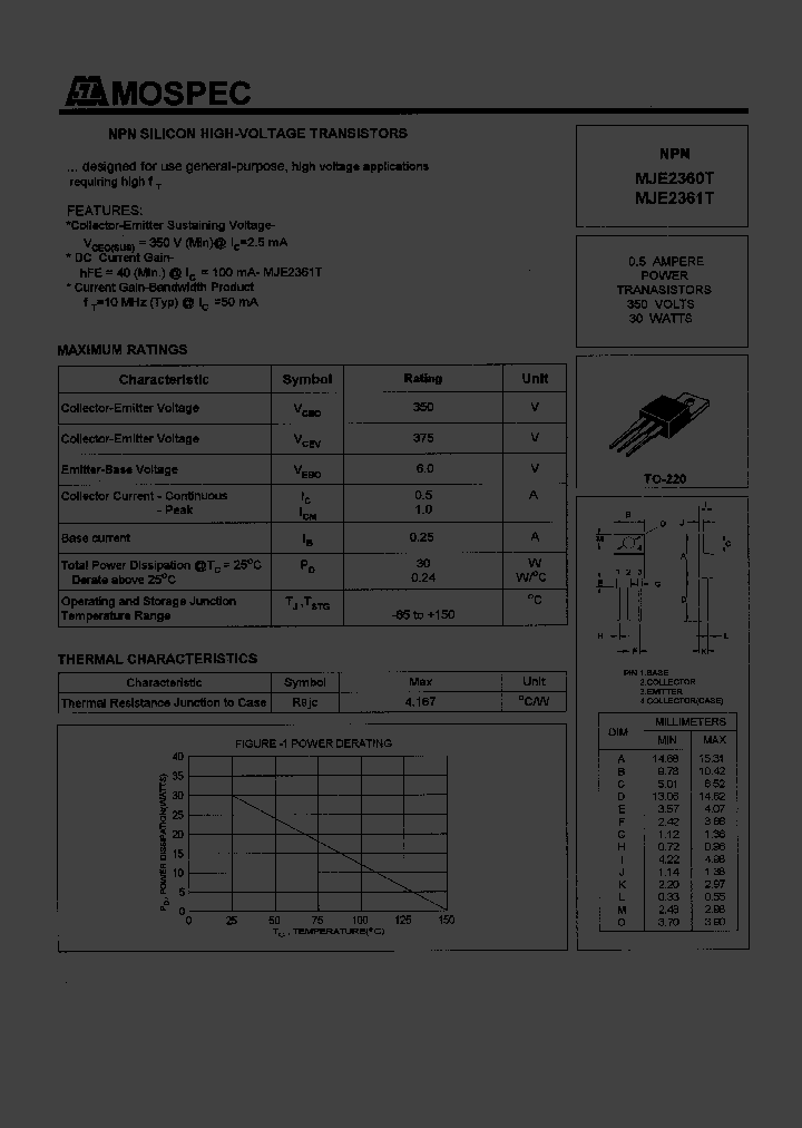 MJE2361T_1279974.PDF Datasheet