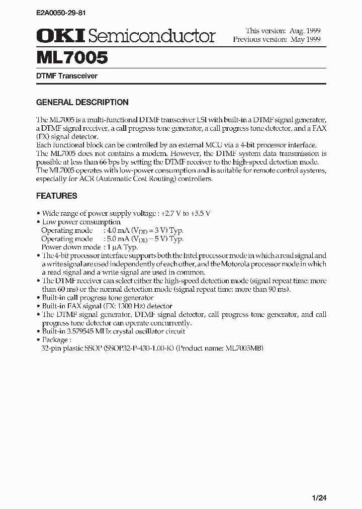 ML7005MB_1280469.PDF Datasheet