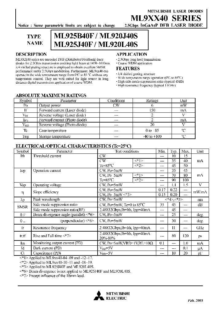 ML9XX40_1280558.PDF Datasheet