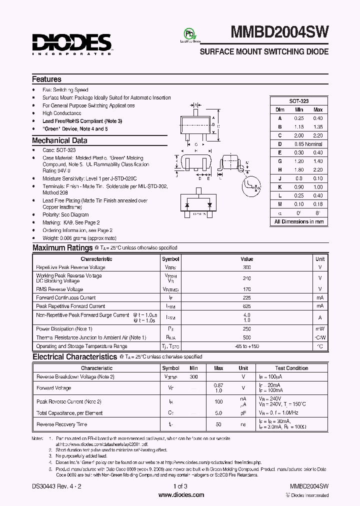 MMBD2004SW-7-F_725465.PDF Datasheet