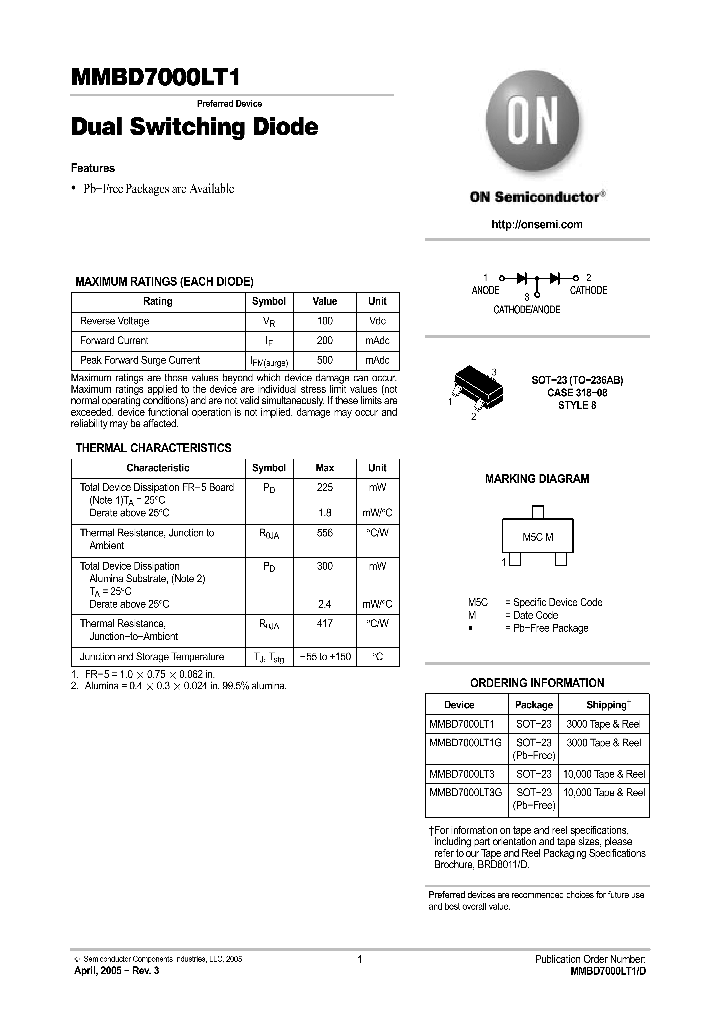 MMBD7000LT1G_1118654.PDF Datasheet