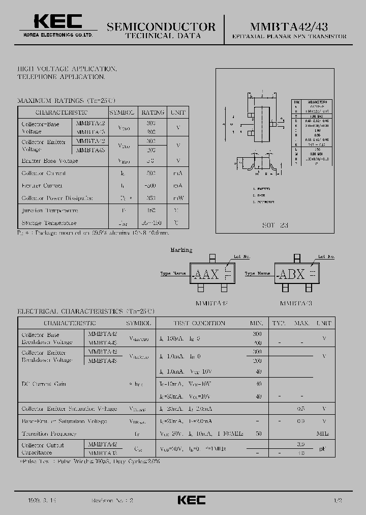 MMBTA42_1151918.PDF Datasheet