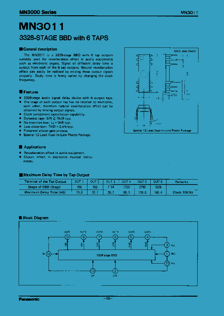 MN3011_1064221.PDF Datasheet