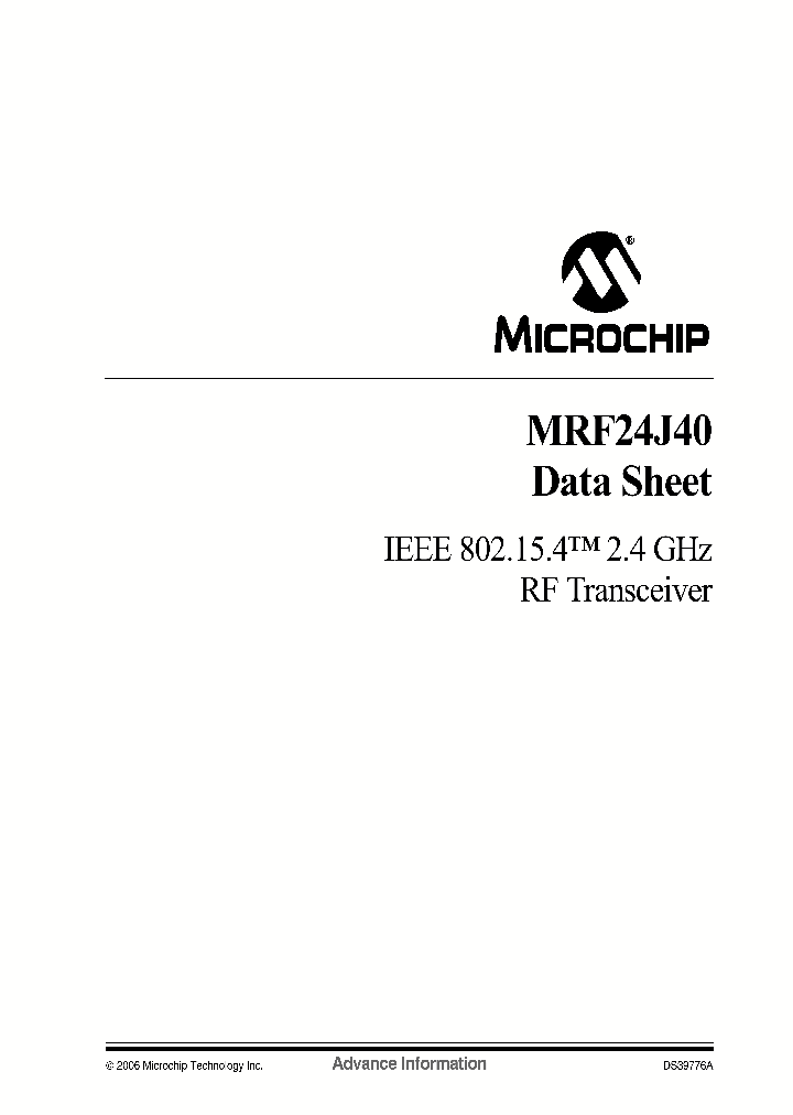 MRF24J40-I_1023467.PDF Datasheet