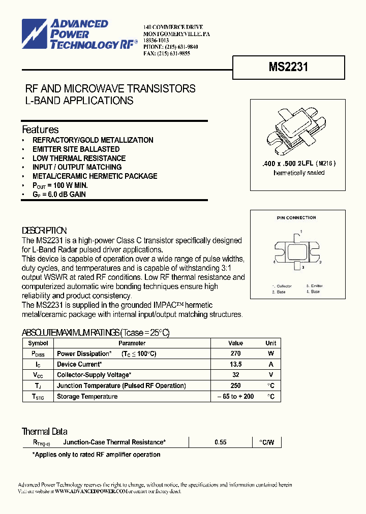 MS2231_1157924.PDF Datasheet