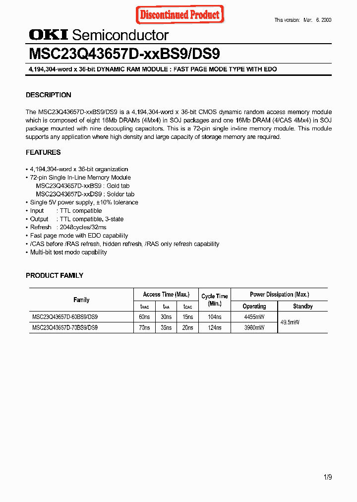 MSC23Q43657D-XXDS9_1284218.PDF Datasheet