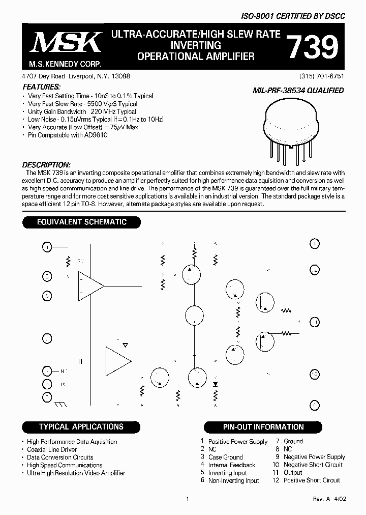 MSK739_1094928.PDF Datasheet