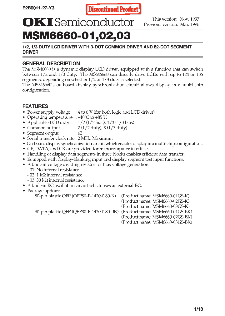 MSM6660-03GS-K_1284725.PDF Datasheet
