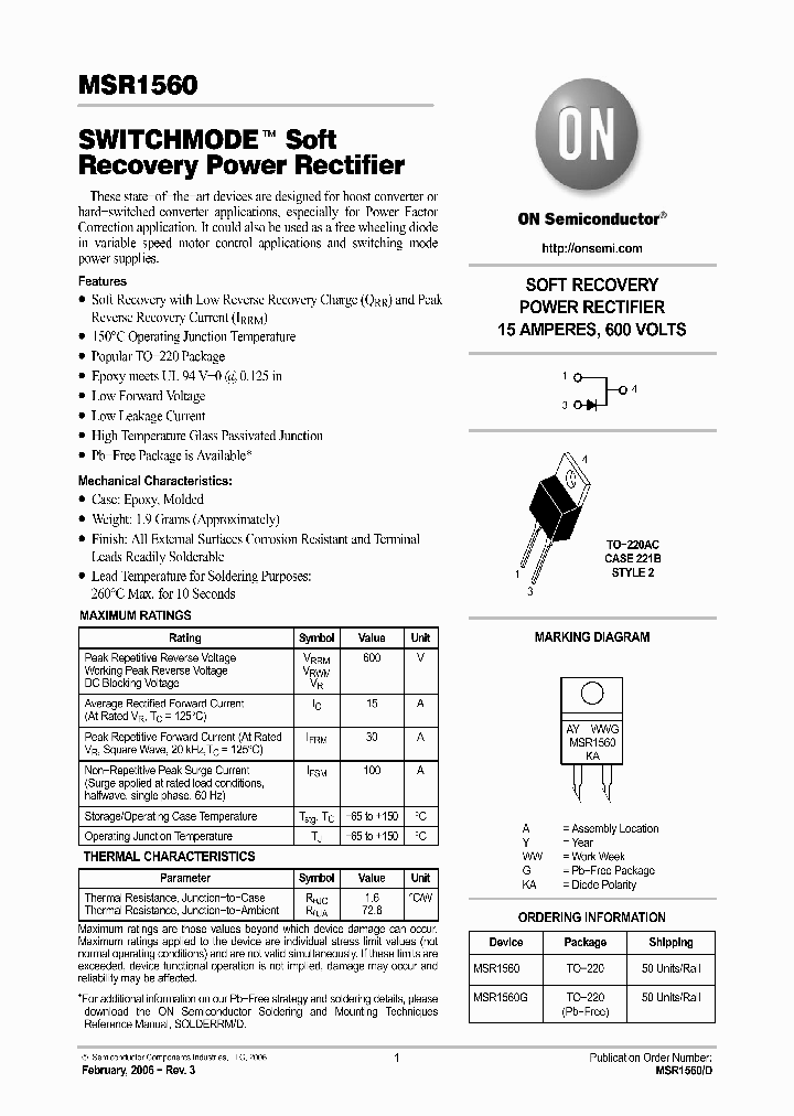 MSR156006_1284920.PDF Datasheet