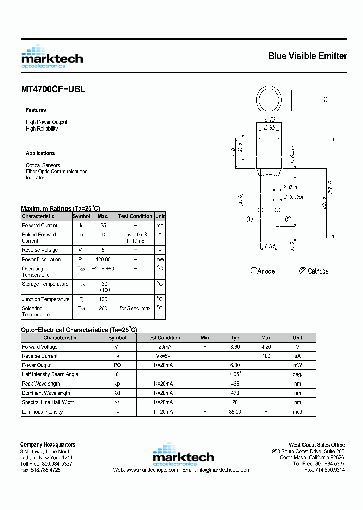 MT4700CF-UBL_1285114.PDF Datasheet