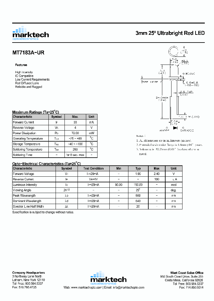 MT7183A-UR_1285252.PDF Datasheet