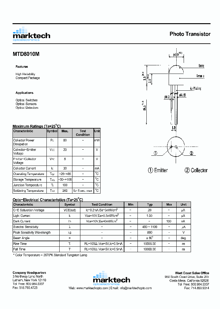 MTD8010M_1142747.PDF Datasheet