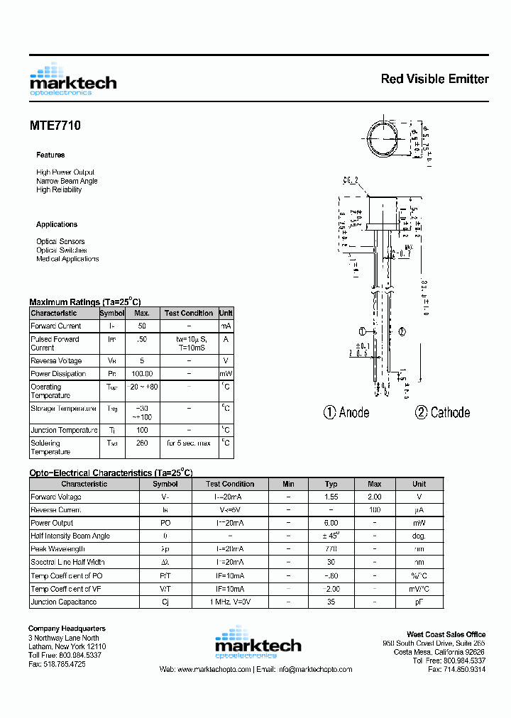 MTE7710_1285712.PDF Datasheet