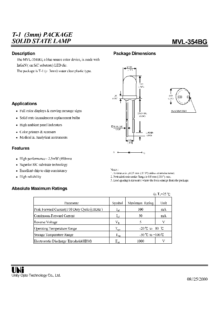 MVL-354BG_1286381.PDF Datasheet