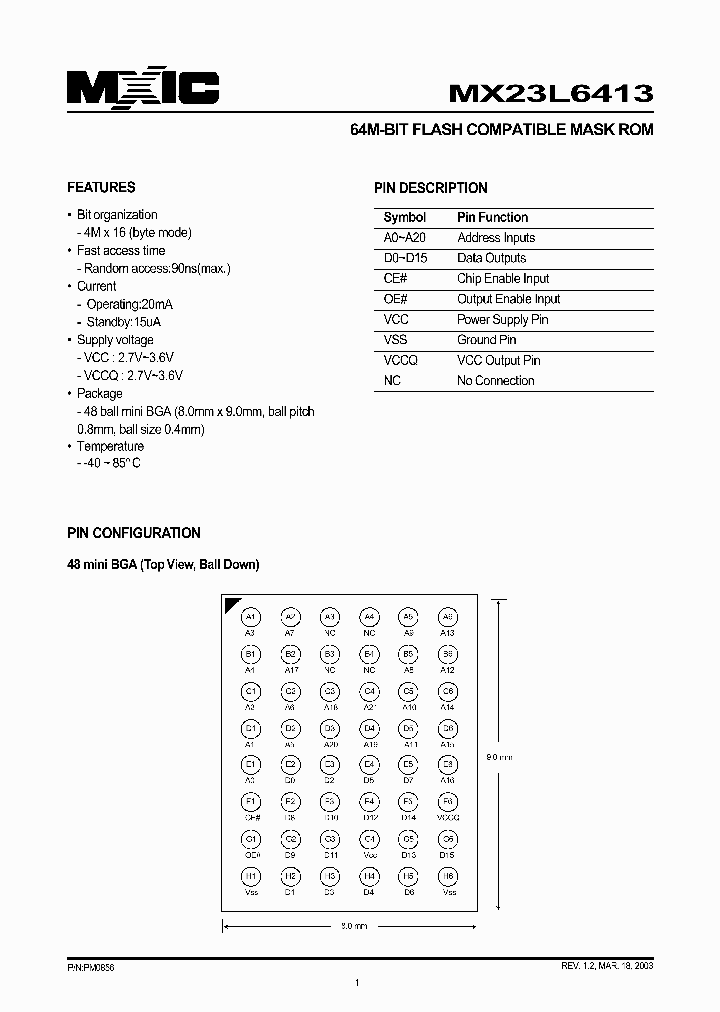 MX23L6413XI-90G_1286600.PDF Datasheet