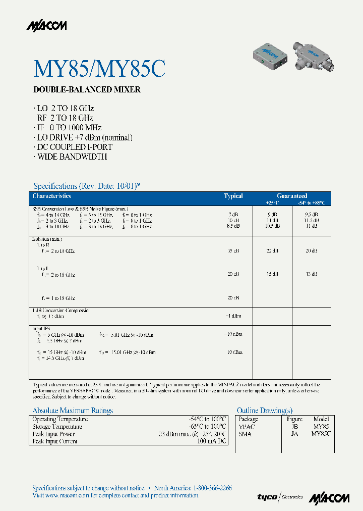 MY85C_1286938.PDF Datasheet