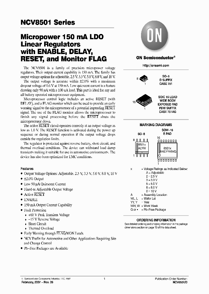 NCV850107_1287993.PDF Datasheet