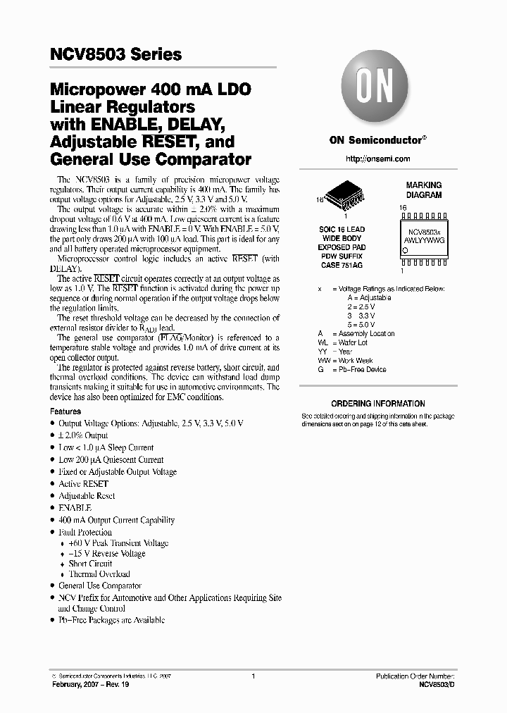 NCV8503PWADJR2G_760823.PDF Datasheet