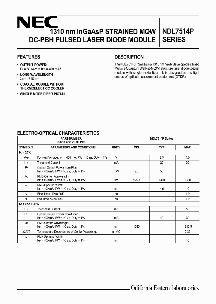 NDL7514PD_1288102.PDF Datasheet