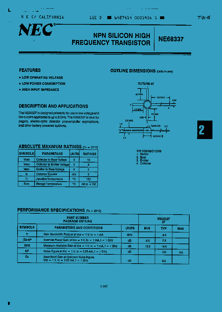 NE68337_1288358.PDF Datasheet