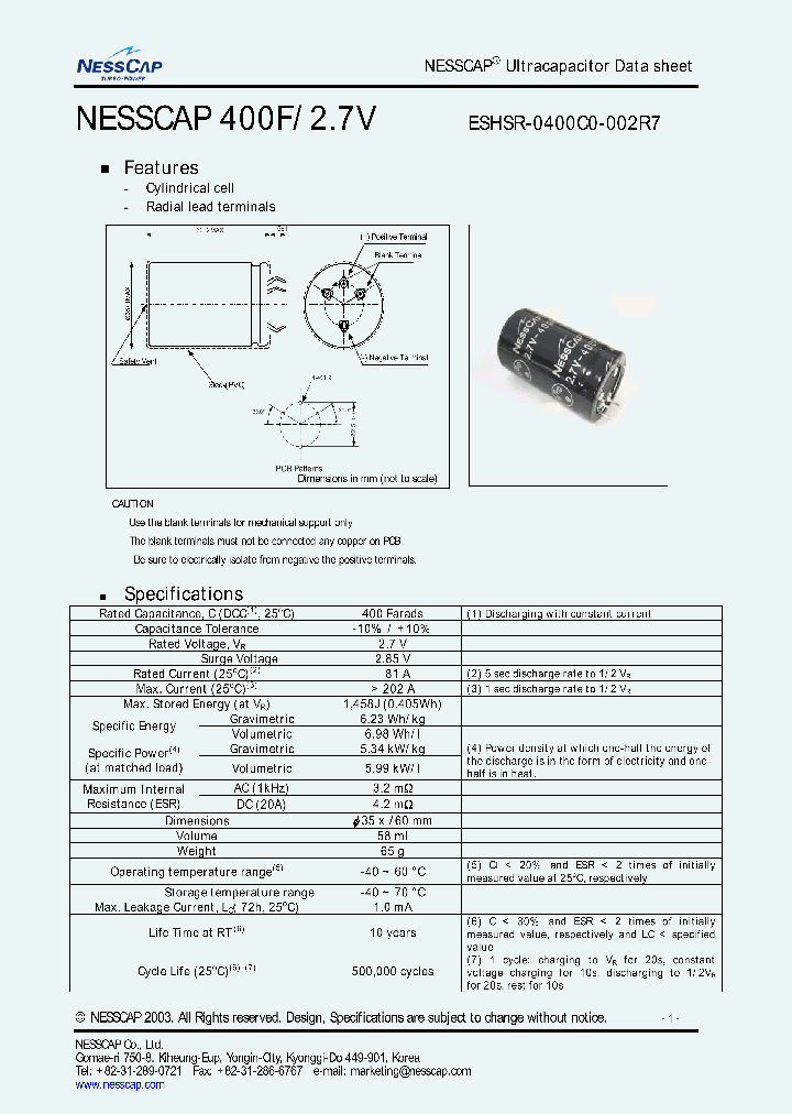 NESSCAP_1288465.PDF Datasheet