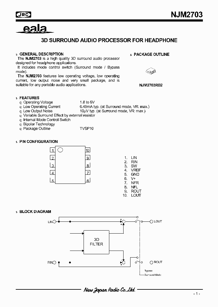 NJM2703RB2_1288908.PDF Datasheet