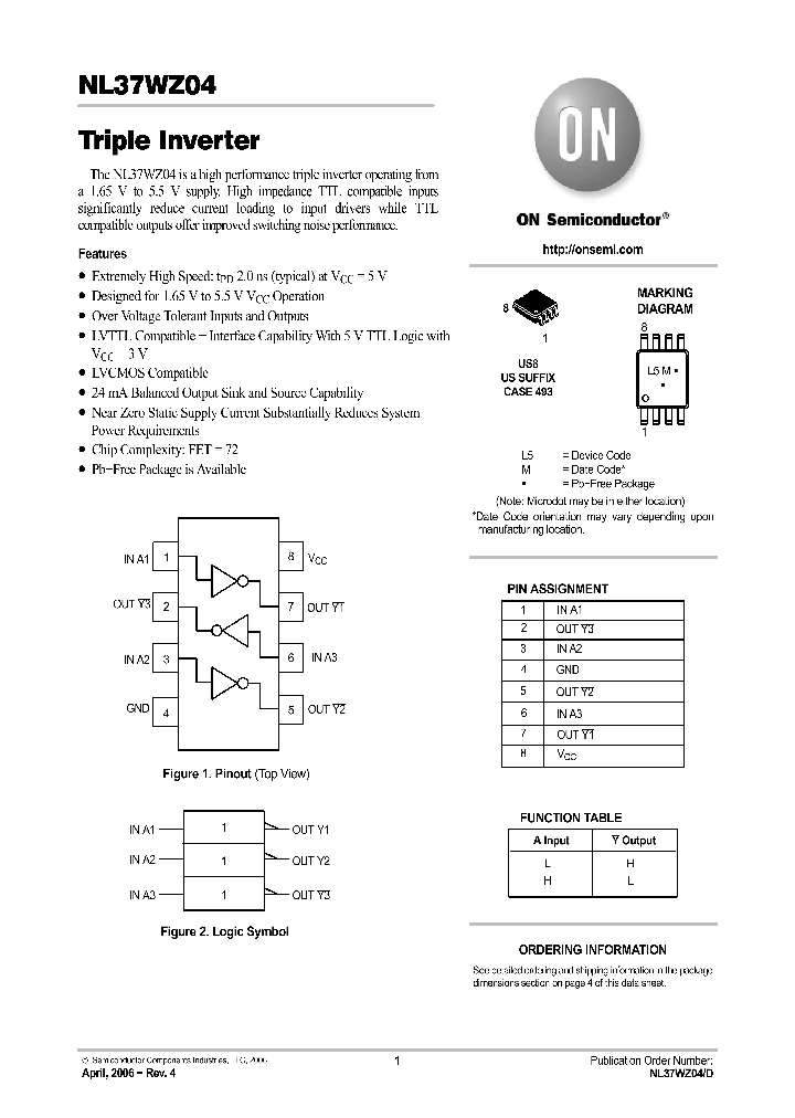 NL37WZ0406_1289354.PDF Datasheet