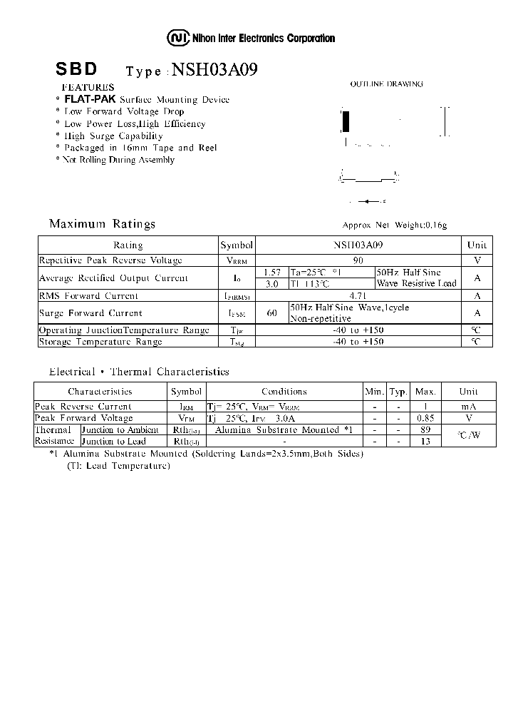 NSH03A09_1289736.PDF Datasheet