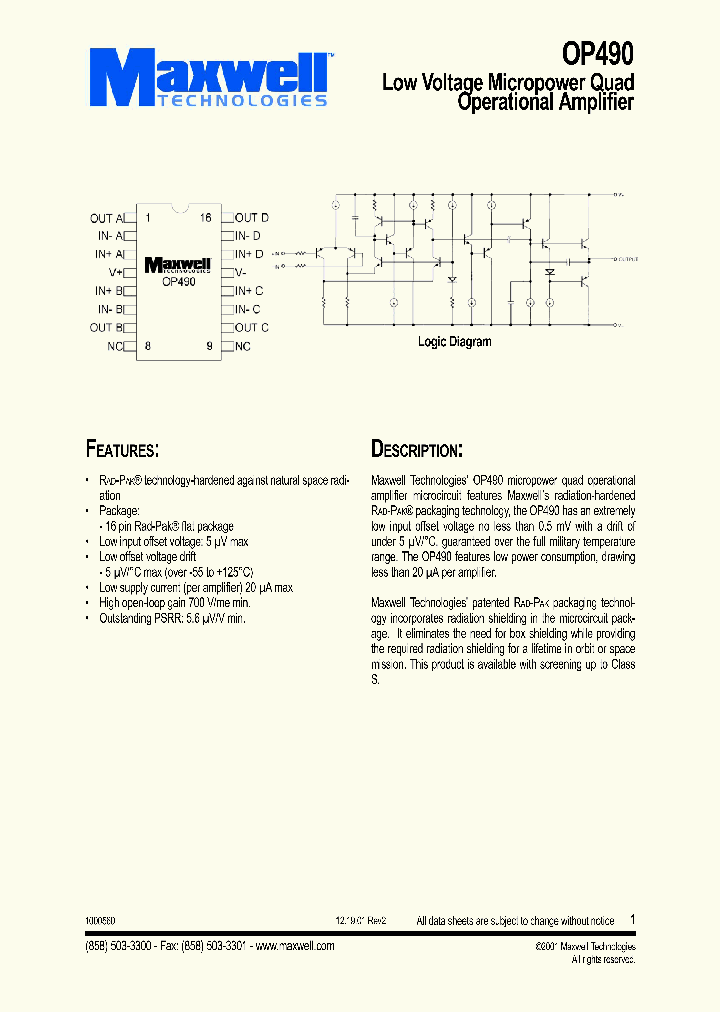 OP490_1139323.PDF Datasheet