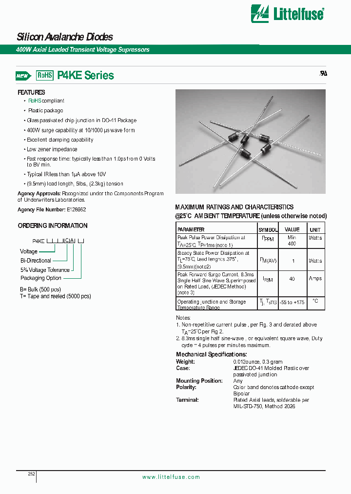 P4KE350A_1181330.PDF Datasheet