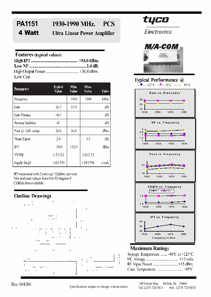 PA1151_1293360.PDF Datasheet
