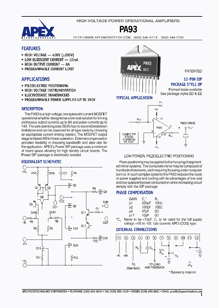 PA93_1293452.PDF Datasheet