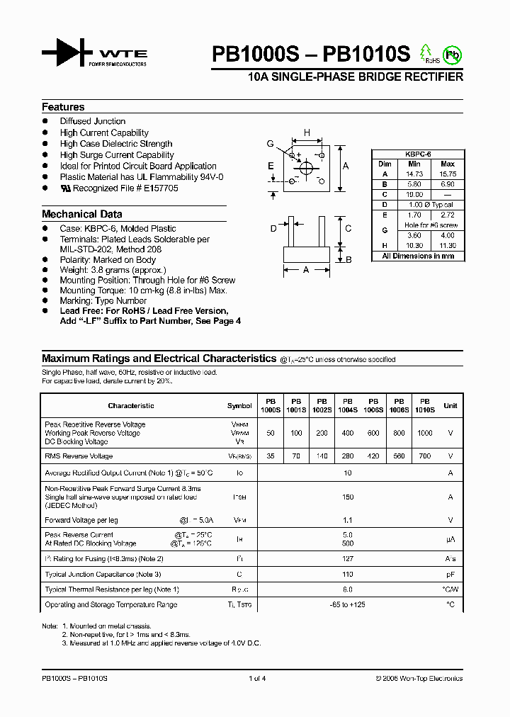 PB1010G_1293592.PDF Datasheet