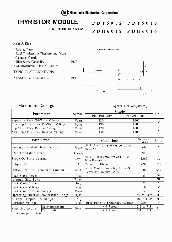 PDH6012_1041688.PDF Datasheet