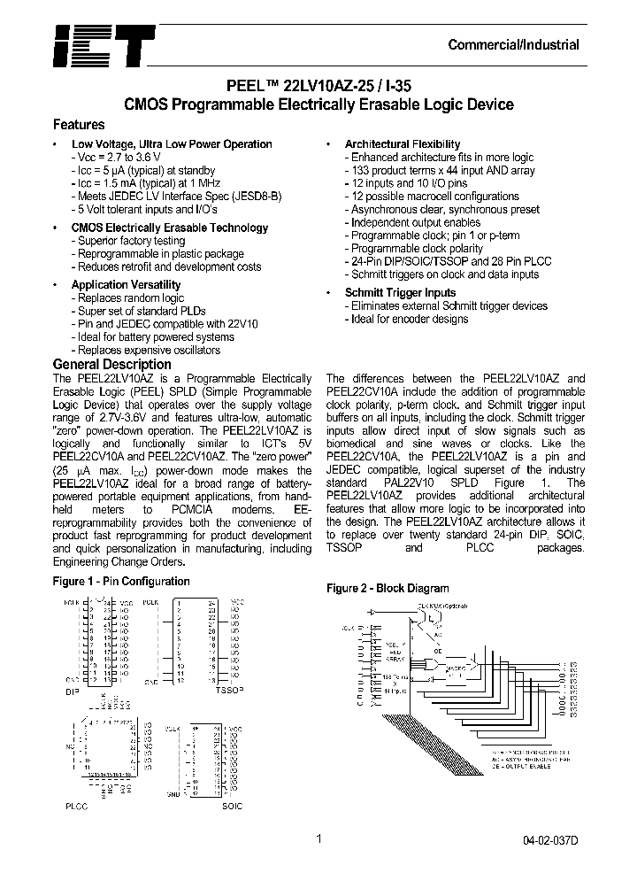 PEEL22LV10AZTI-35_1295086.PDF Datasheet