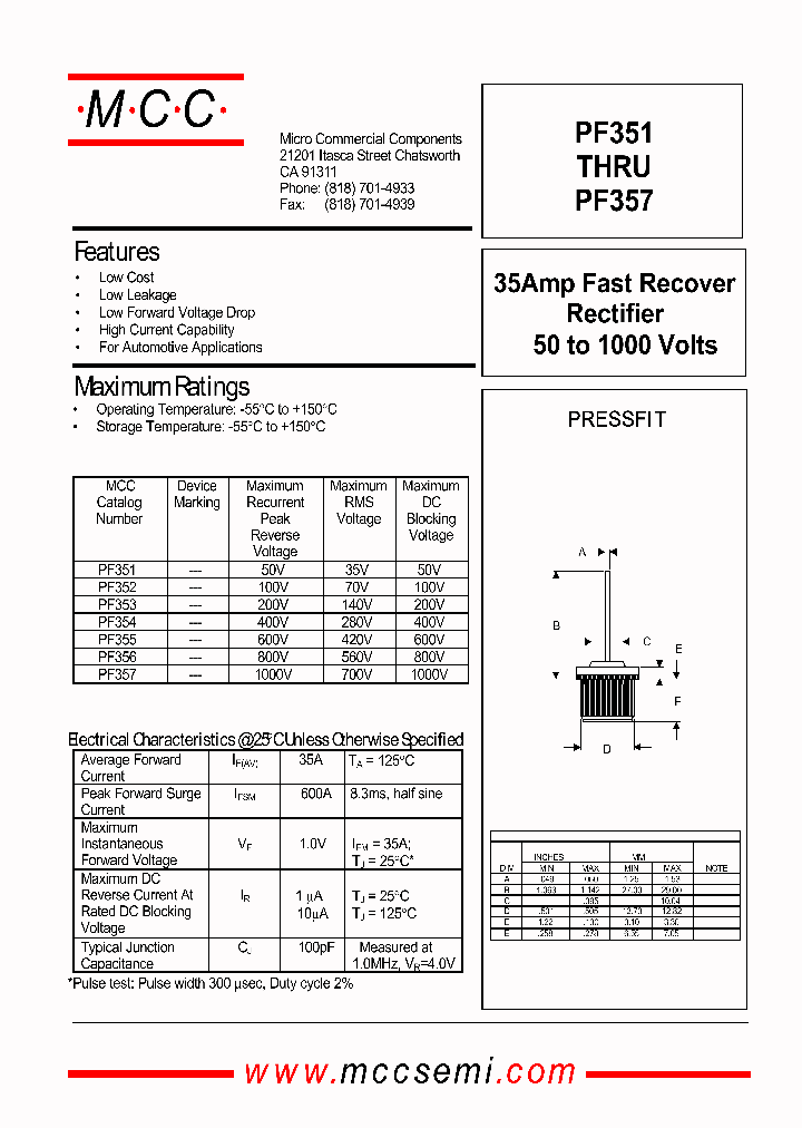 PF357_1295161.PDF Datasheet