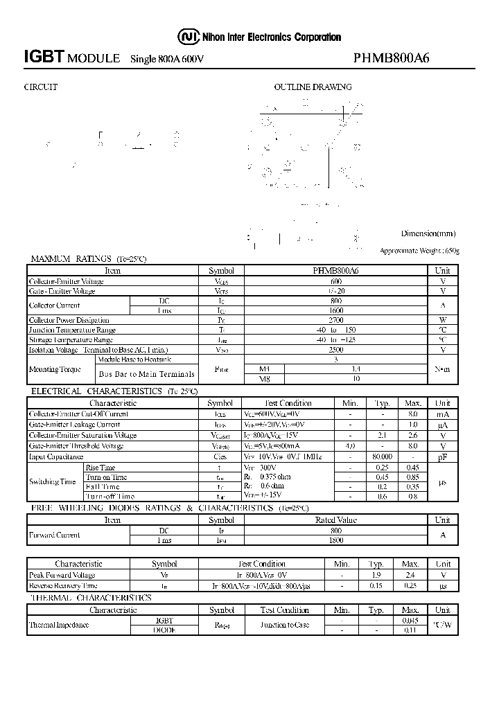 PHMB800A6_1295504.PDF Datasheet
